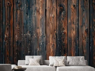 Wooden Brick Wallpaper Mumbai