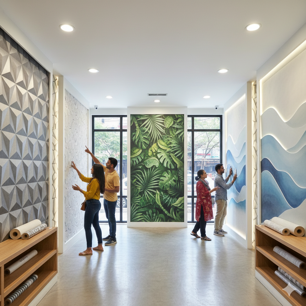 3D Wallpaper Shop in Mumbai