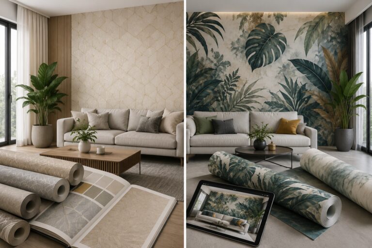 Custom vs. Ready-Made Wallpaper