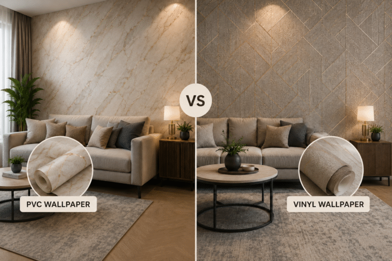 PVC Wallpaper Vs Vinyl Wallpaper