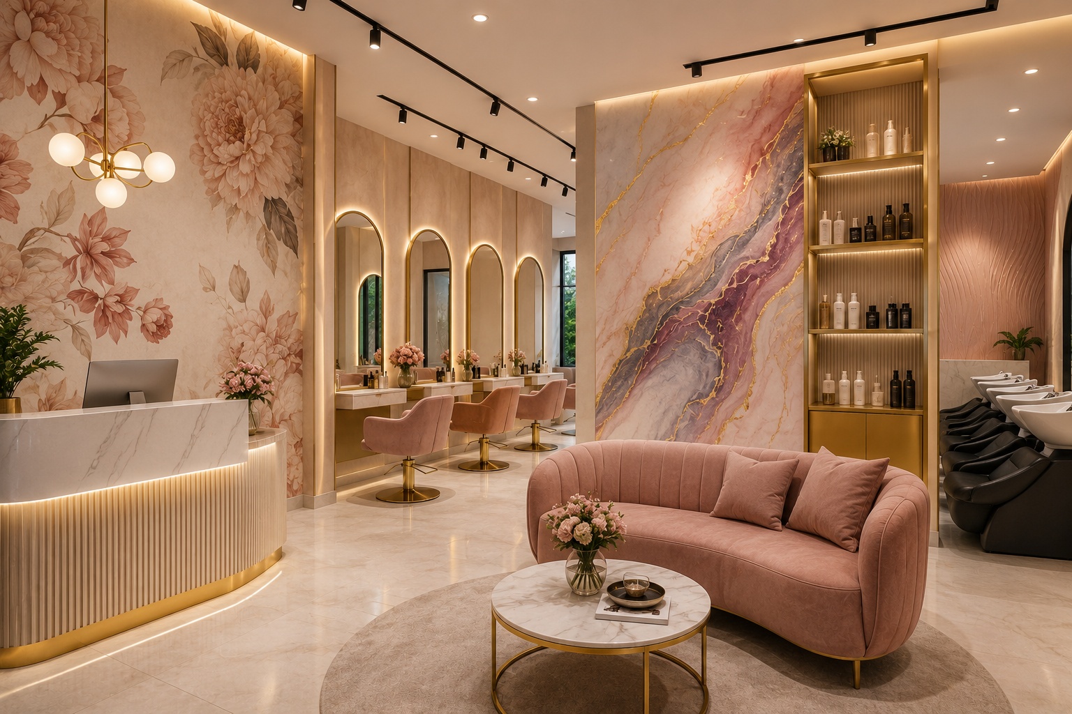 Salon Wallpaper